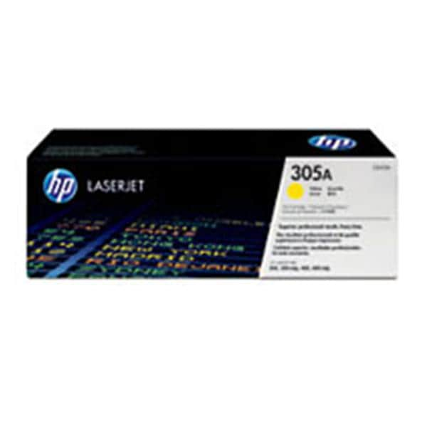 HP 305A Yellow Original Toner Cartridge (CE412A) Ea