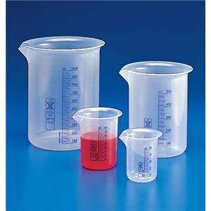 Griffin Beaker Polypropylene Clear 250mL Ea