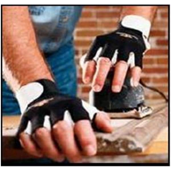 Impacto Leather/Nylon Anti-Vibration Air Gloves X-Small Black