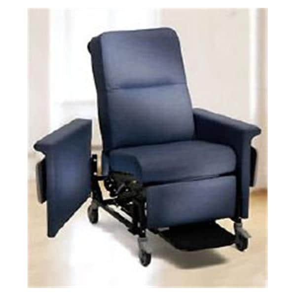 85 Series Transporter Recliner Vinyl 300lb Capacity Natural Ea