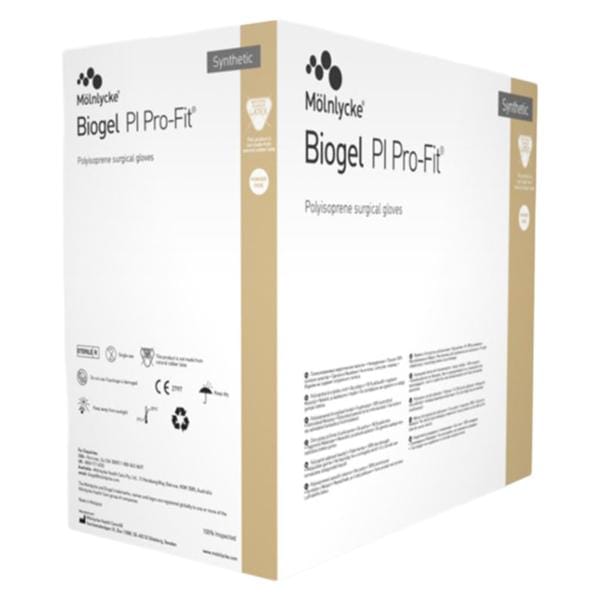 Biogel PI Pro-Fit Polyisoprene Surgical Gloves 8 Straw