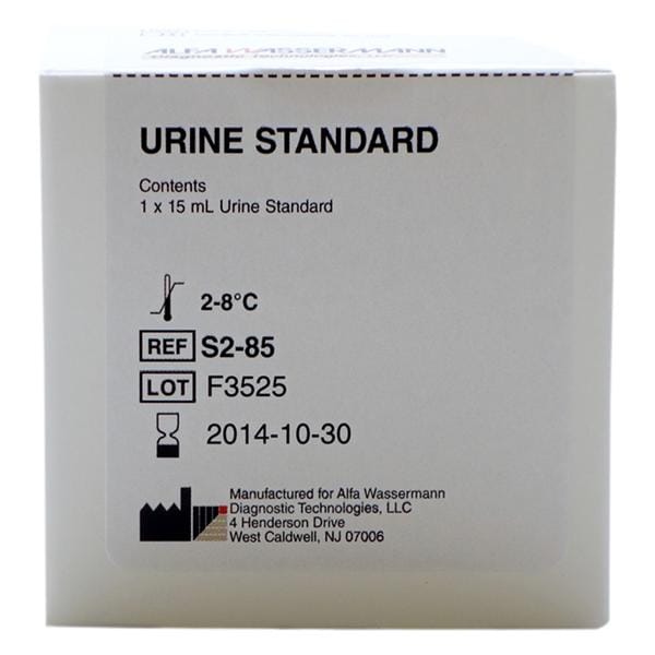 ACE Urine Chemistry Normal Standard 1x15mL For Analyzer Ea