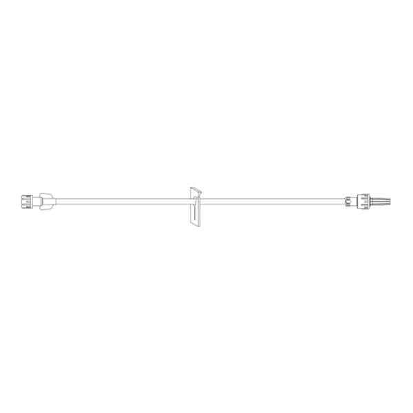 IV Extension Set 12" SPIN-LOCK Male Connector Primary Infusion 50/Ca