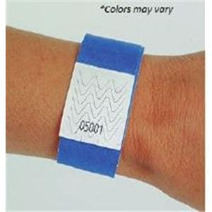 Identification Wristband Tyvek White 1000/Pk