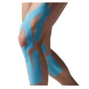 SpiderTech Kinesiology Tape 100% Cotton/Poly Acrylic Pre Cut Pink NS 5/Bx