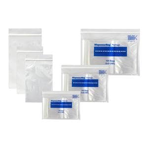 Specimen Transport Bag Clear Zip Closure 1000/Ca