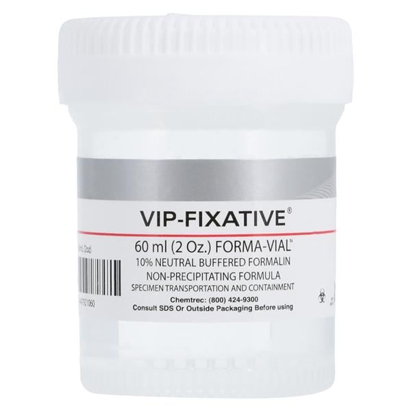 Prefilled Solution Formalin 10% 60mL 98/Ca