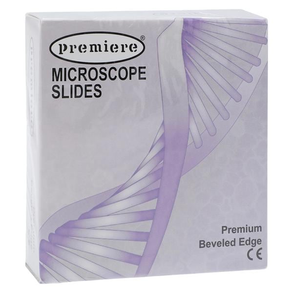 Frosted Microscope Slide 3x1" White 72/Bx