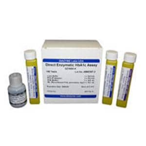 dHbA1C:Direct Glycohemoglobin Test Kit 1x16.8/1x5/1x10/Lysis Buffe1x30mL Ea