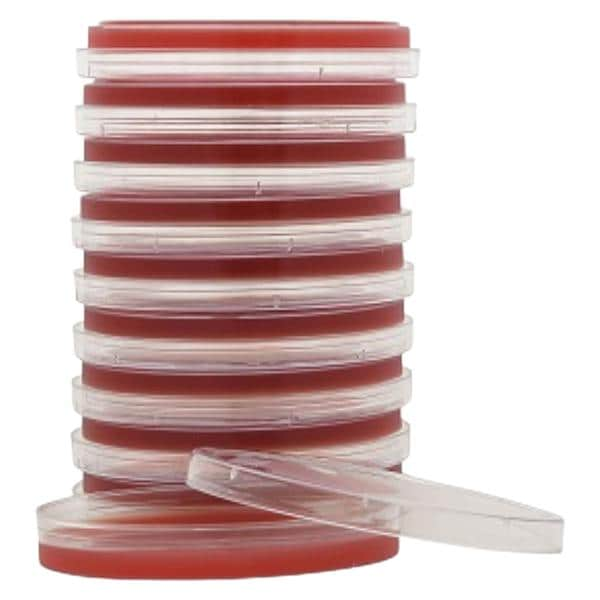 Selective Strep Agar Culture Plate 15x100mm 10/Pk