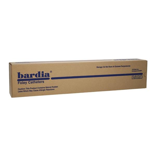 Bardia Catheter Foley 14Fr 5cc Md Tp Silicone Elastomer Coated 2-Way 16" 12/Ca