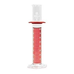 Sibata Graduated Cylinder Glass 5mL 4/Pk