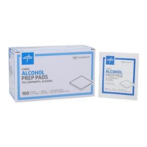 Prep Pad Alcohol Large, 10 BX/CA