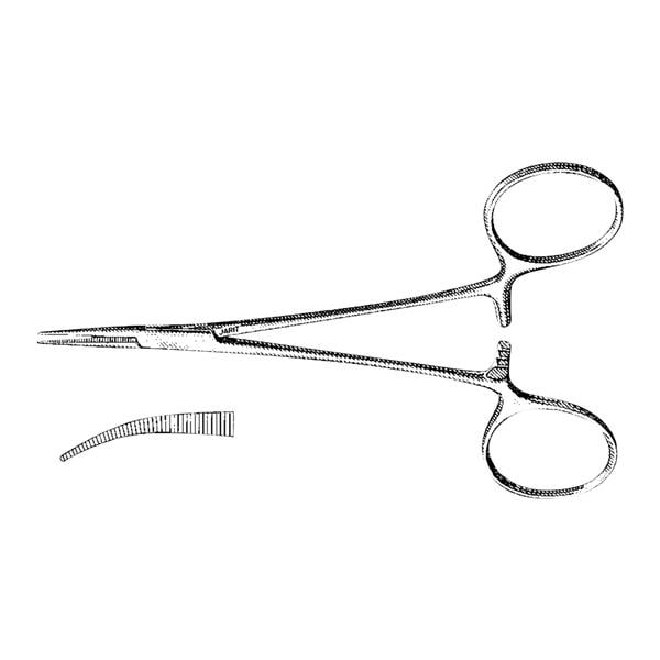 Mosquito Forcep Curved 4-3/4" Stainless Steel Autoclavable Ea