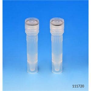 Microcentrifuge Tube Polypropylene 1.5mL Sterile 1000/Ca