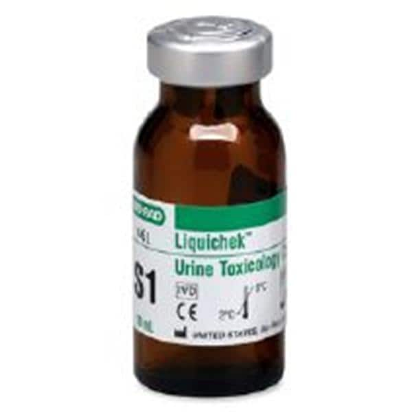 Liquichek Urine Toxicology Level 1 Control 10x10mL For Analyzer Ea