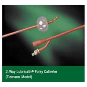 Catheter Foley Lubricath 20Fr 5cc Md Cd Olv Tp Rbr/Hdrphlc Ct 2Wy 16 Ea, 12 EA/CA