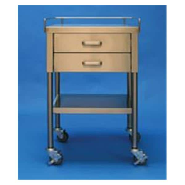 Utility Table 16x20x34" 3" Swivel Caster (2) Drawer