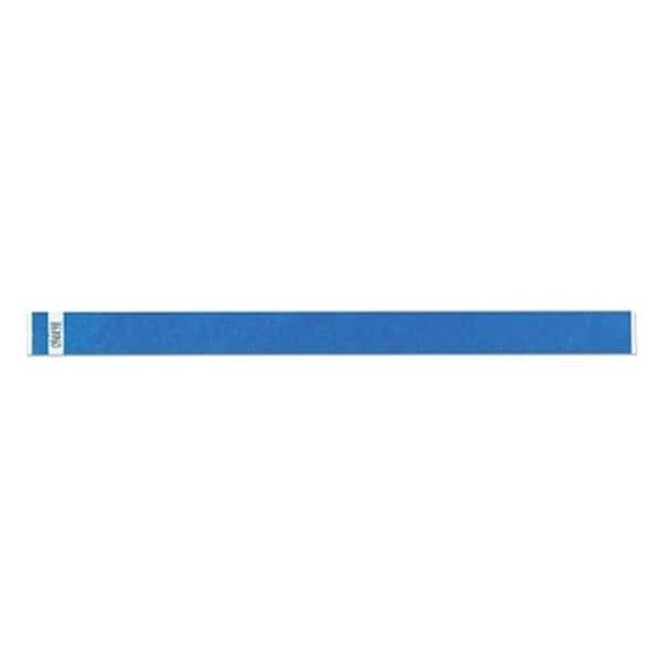 Tytan-Band Identification Wristband Tyvek Blue Adult 500/Pk