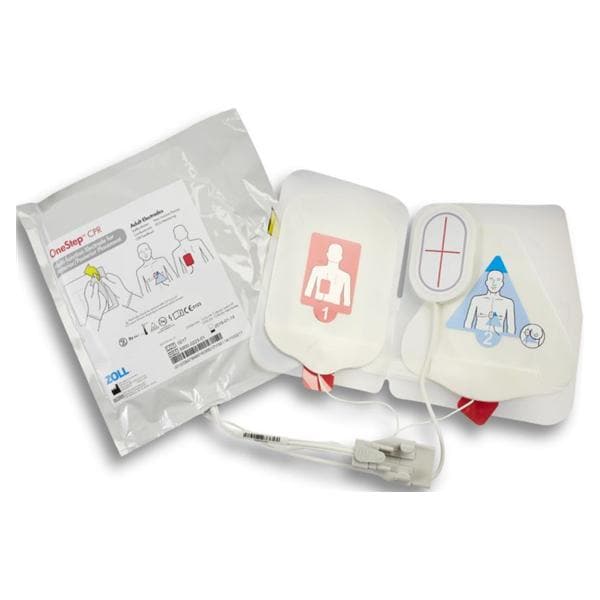 OneStep Resuscitation Electrode Adult New Solid Gel 8/Ca