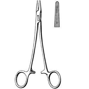 Mayo-Hegar Needle Holder Serrated Jaw 7" Stainless Steel Ea