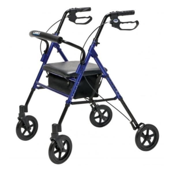 Lumex Set n' Go Rollator 350lb Capacity Adult 8" Wheels