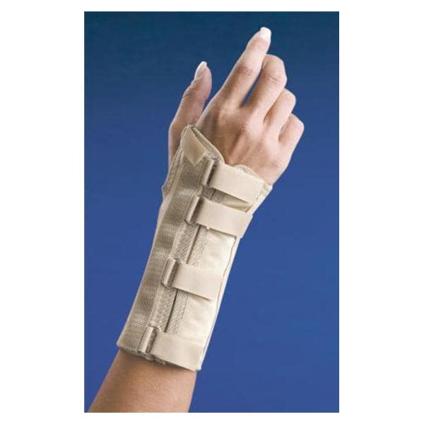 Soft Form Elegant Support Splint Wrist Size Medium Lycra 6" Left