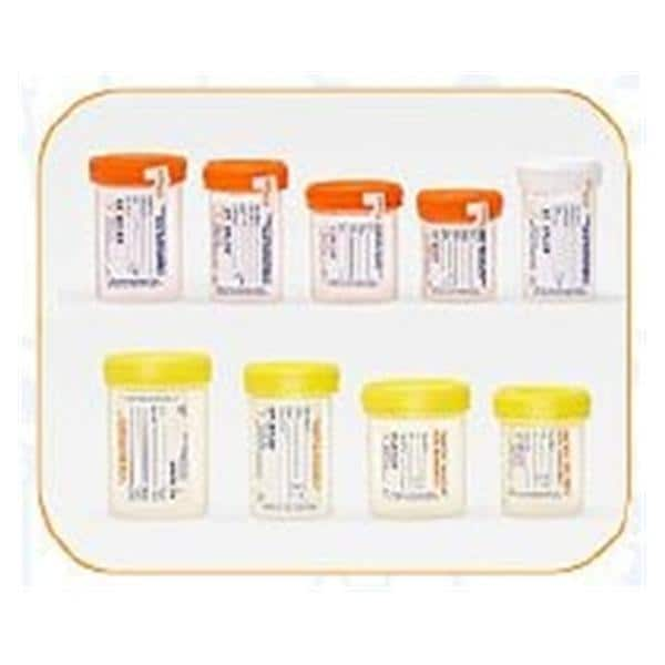 Specimen Container 60mL Polypropylene Non-Sterile 500/Ca