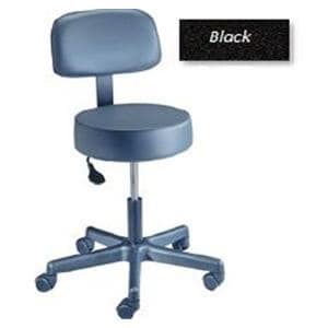 Value Plus Exam Stool Black 250lb Capacity