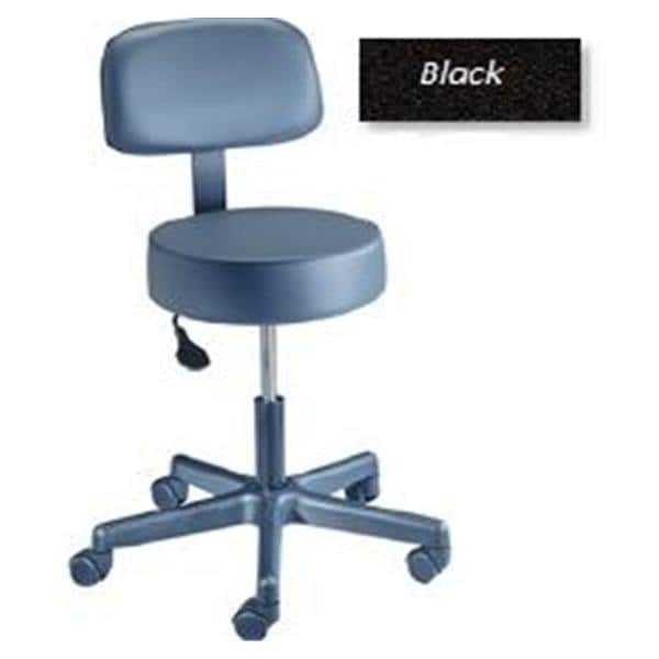 Value Plus Exam Stool Black 250lb Capacity