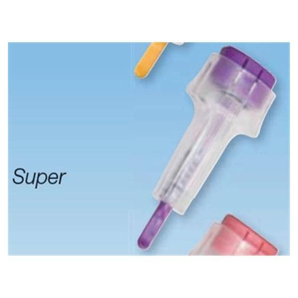 Incision Device Lancet 1.5gx1.6mm Safety Purple 200/Bx