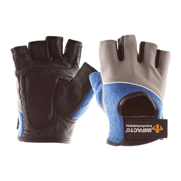 Gel / Leather / Terry Cloth Work Gloves X-Large Black