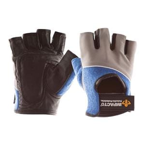 Gel / Leather / Terry Cloth Work Gloves Medium Black