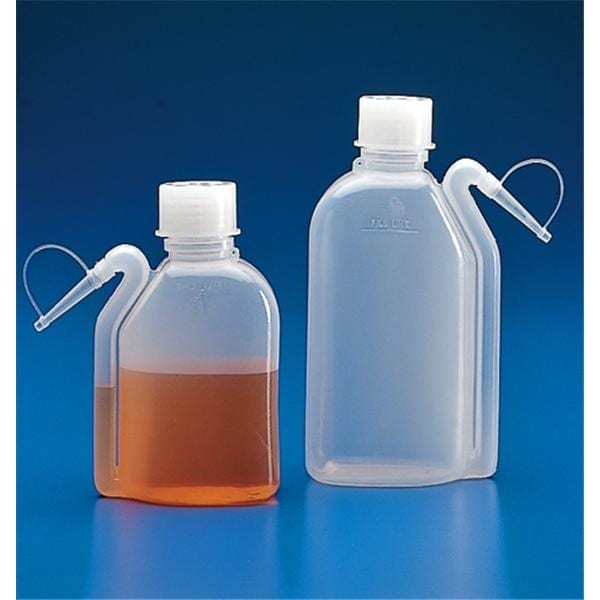 Squeeze Wash Bottle Polyethylene Clear 500mL 10/Ca