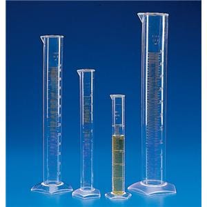 Graduated Cylinder PMP Clear 25mL Ea