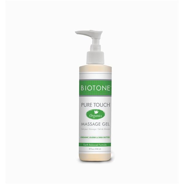 Biotone Pure Touch Organic Massage Gel 8oz Ea