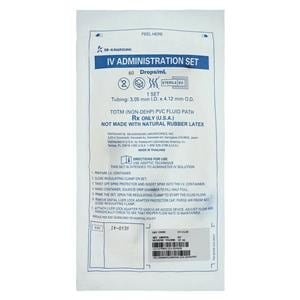 IV Administration Set Y-Injection Site 84" 60 Drops/mL Priming Volume 18mL Ea, 50 EA/CA