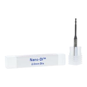 Roland Nano-Di Diamond Milling Bur 2.0mm Ea