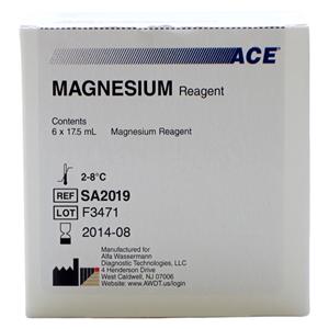 Magnesium Reagent 6x17.5mL 200 Count 1/Bx