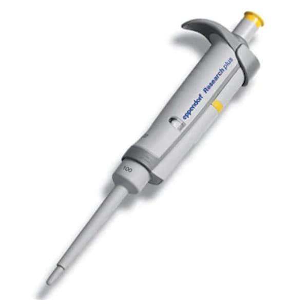 Eppendorf Research Plus Fixed Volume Pipette 10-100uL Yellow Ea