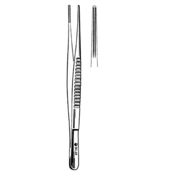 Debakey Tissue Forcep Straight 9-1/2" Ea