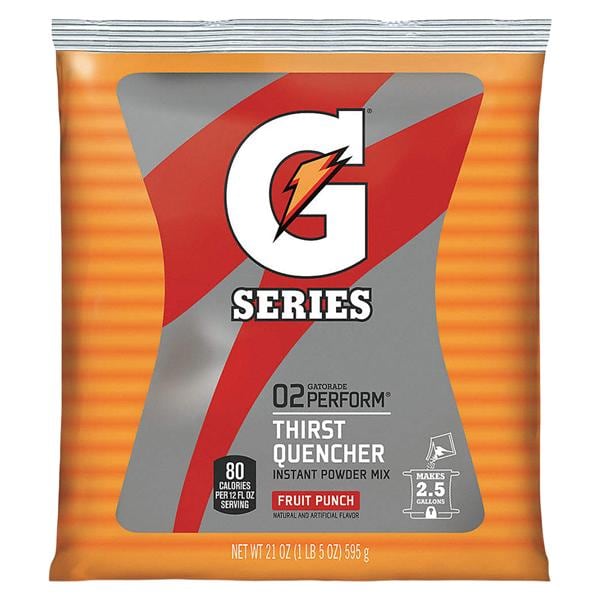 Gatorade Sports Beverage Fruit Punch 2-1/2gal Packet 32/Ca