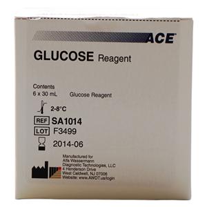 ACE Glucose Reagent Test 6x30mL 600 Count Kit Ea