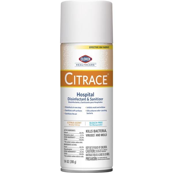 Spray Surface Spray Citrace Aerosol Can Citrus 14 oz 14oz/Cn, 12 CN/CA