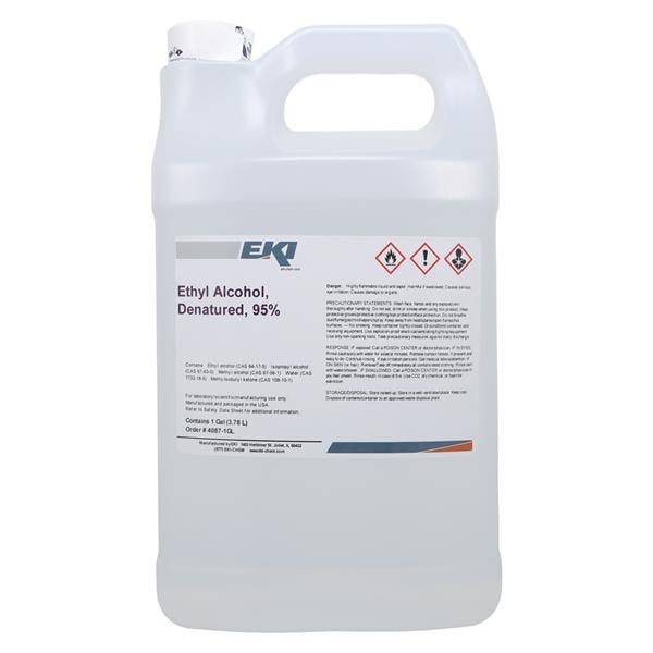 Reagent Denatured Ethyl Alcohol 0.95 1gal Ea