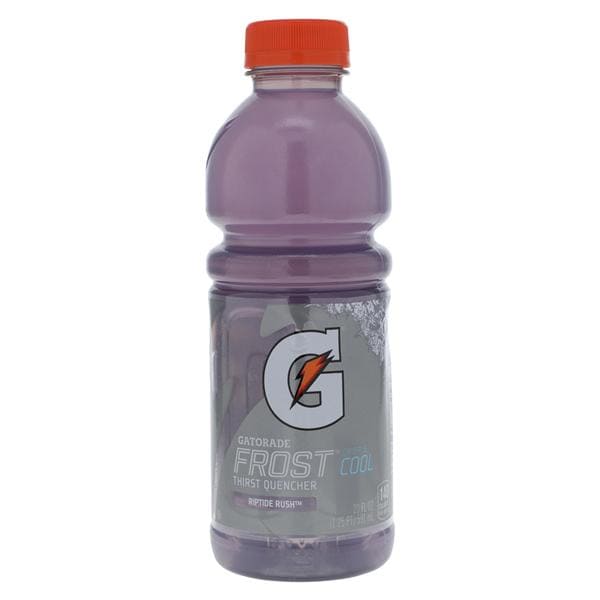 Gatorade Sports Beverage Riptide Rush 20oz Wide Mouth Bottle 24/Ca