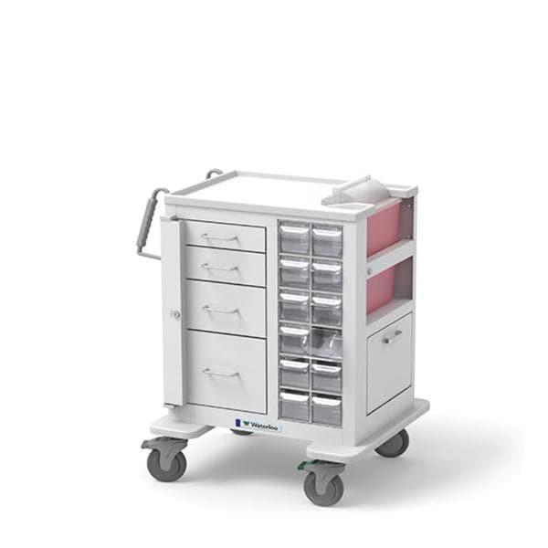 Phlebotomy Cart 27x24-1/2x37-1/4" (4) Drawer Gatelock