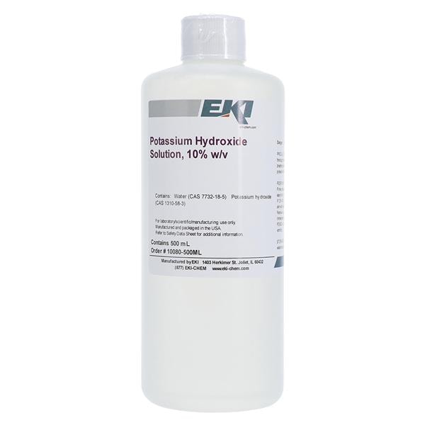 Potassium Hydroxide Reagent 10% 16oz Ea