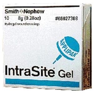 Intrasite Hydrogel Wound Gel 10pk/bx 15gm