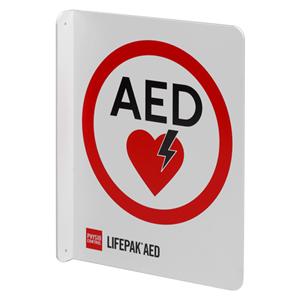 Sign AED Wall T-Mount 8x10" Ea Ea